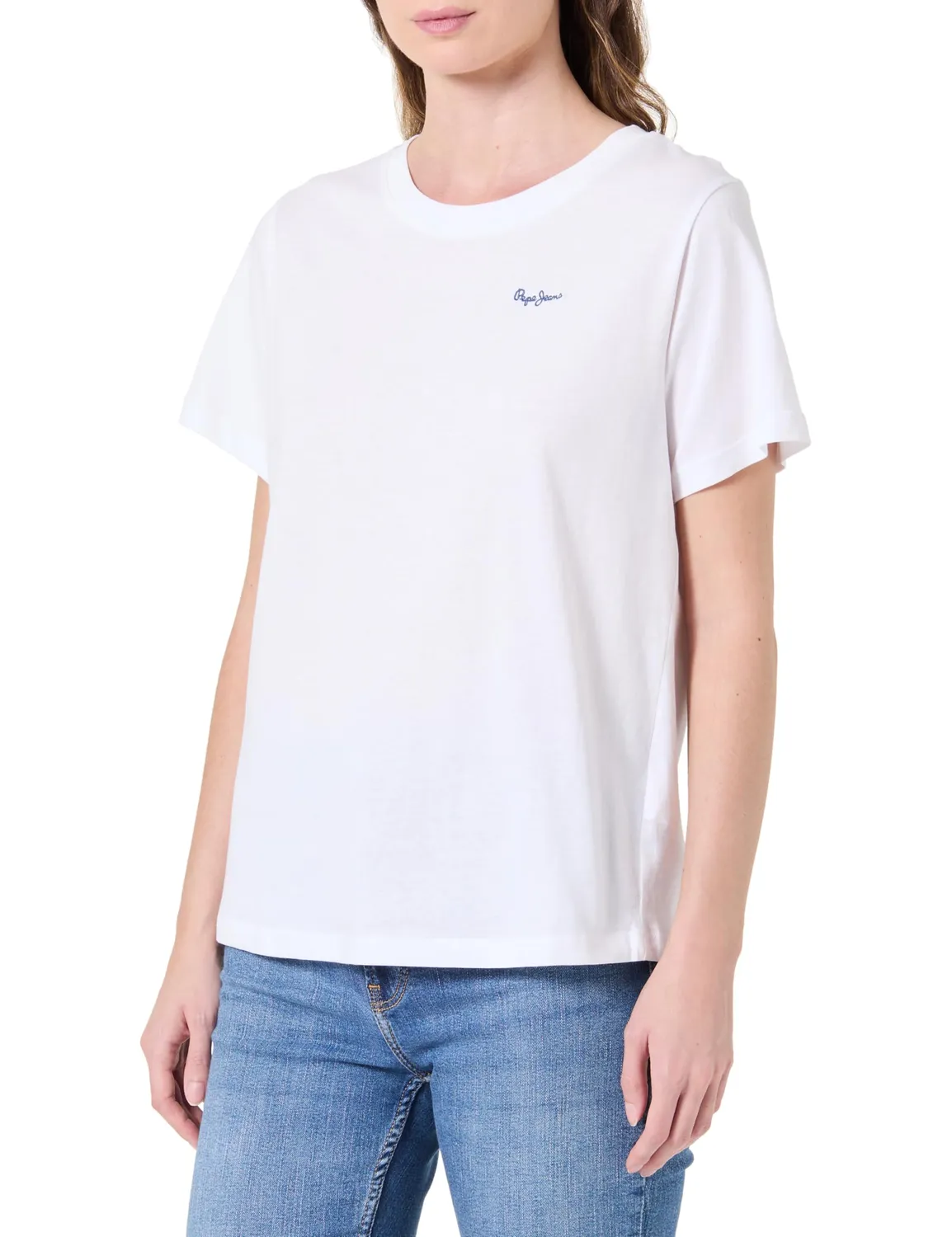 Pepe Jeans W Basic Logo t-shirt donna cotone
