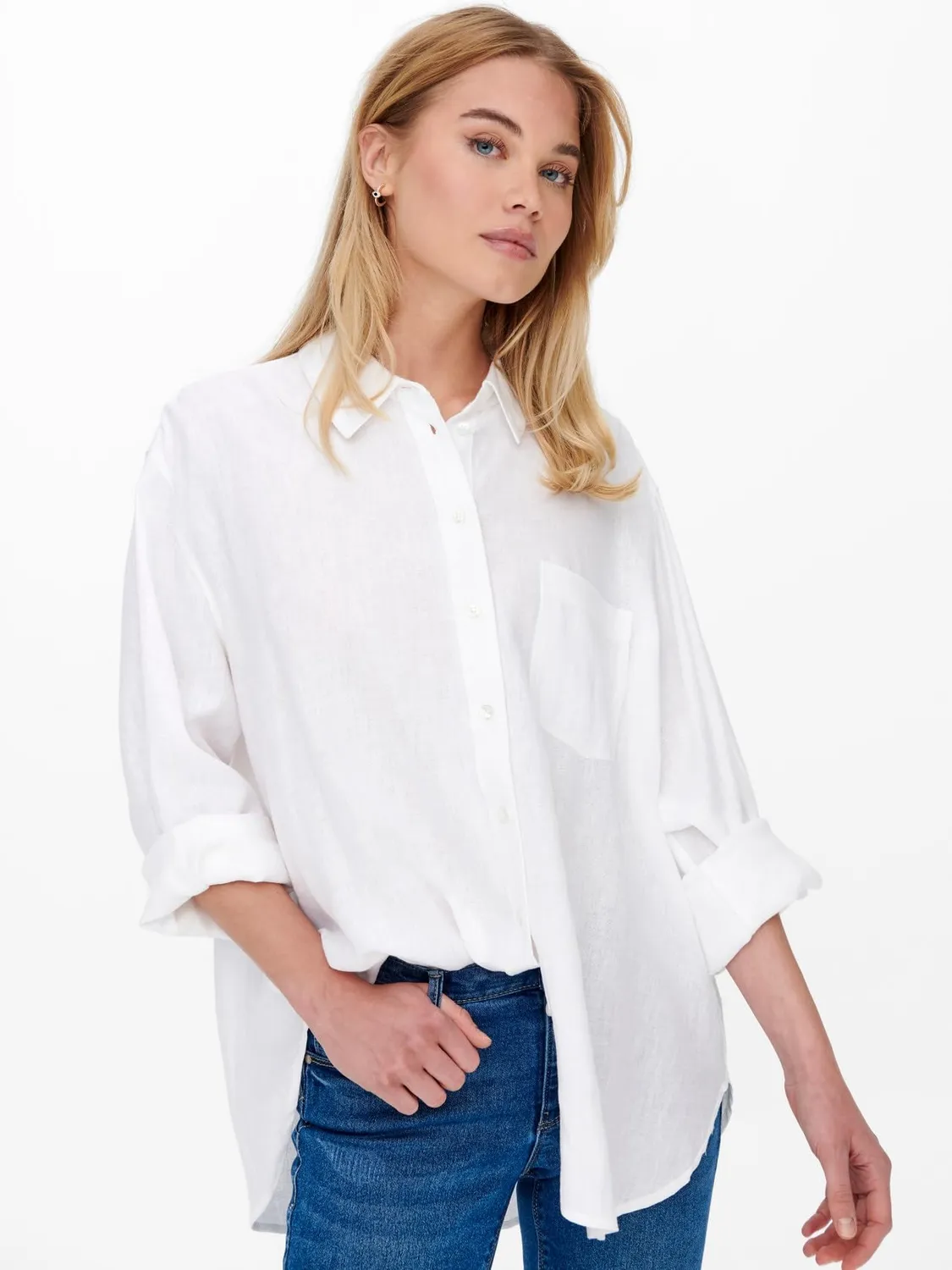 Only Onltokyo Shirt Camicia Donna Classica Manica Lunga