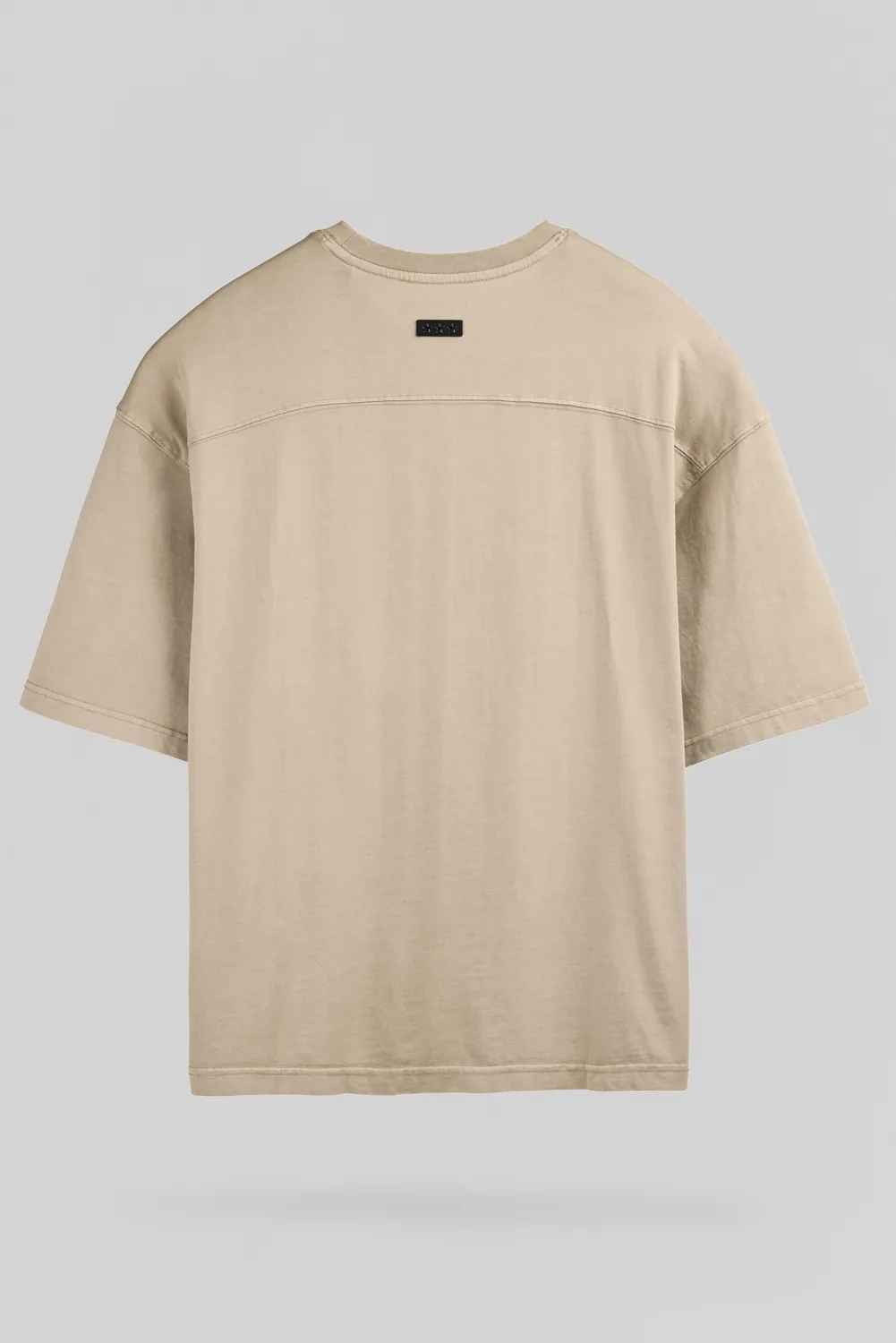 Teddy Smith Essential T-Essential t-shirt beige lino oversize
