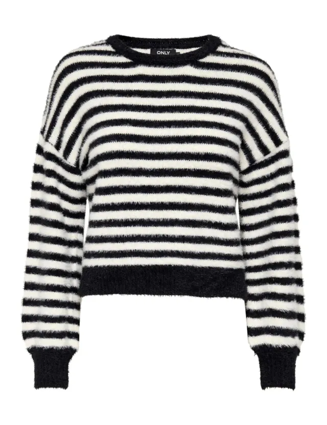 Only Onlpiumo Pullover Donna Lavorato a Maglia Morbido