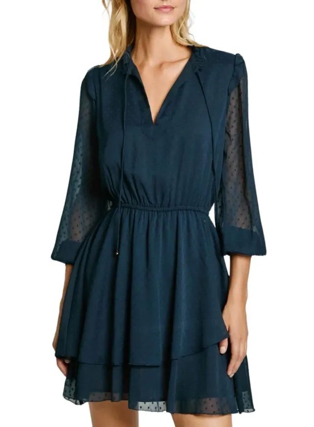 Pepe Jeans Otto Vestito Donna M Mini con Volant