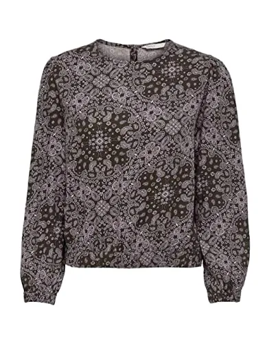 ONLY camicetta donna stampata paisley taglia S