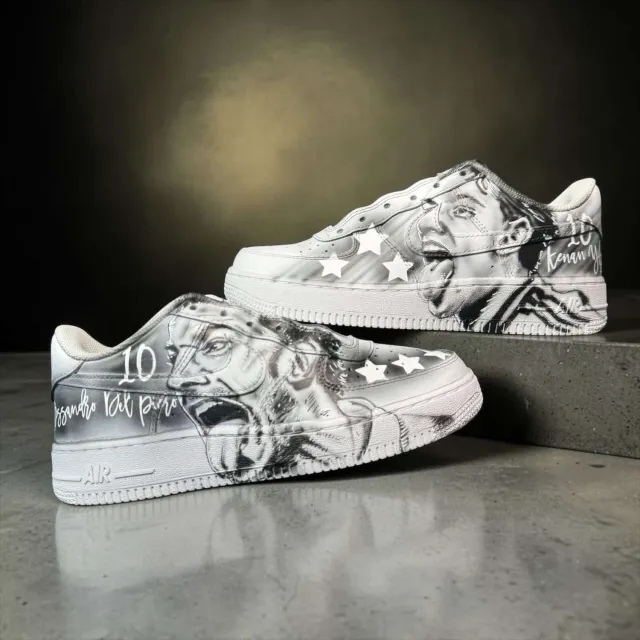 Nike Air Force 1 Del Piero Yildiz sneakers dipinte a mano