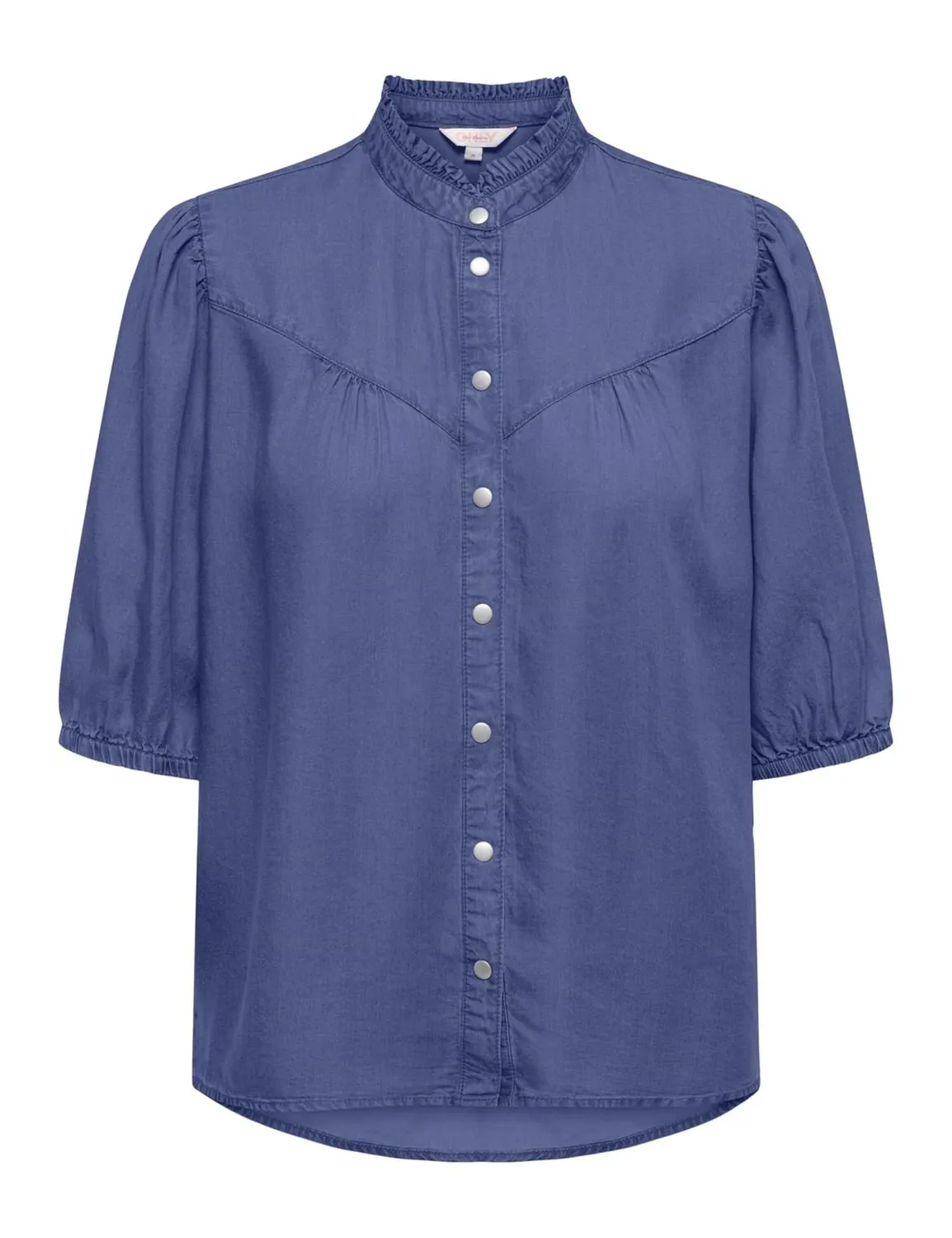 ONLY Onlcharis camicia denim blu scuro