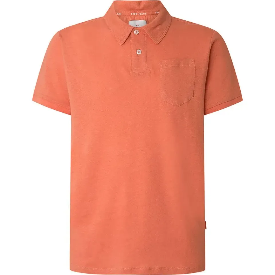 Pepe Jeans Jato polo uomo L arancione cotone