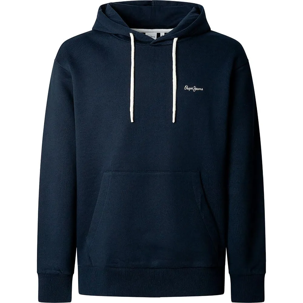 Pepe Jeans Essential Hoodie Felpa Uomo con Cappuccio Spazzolata