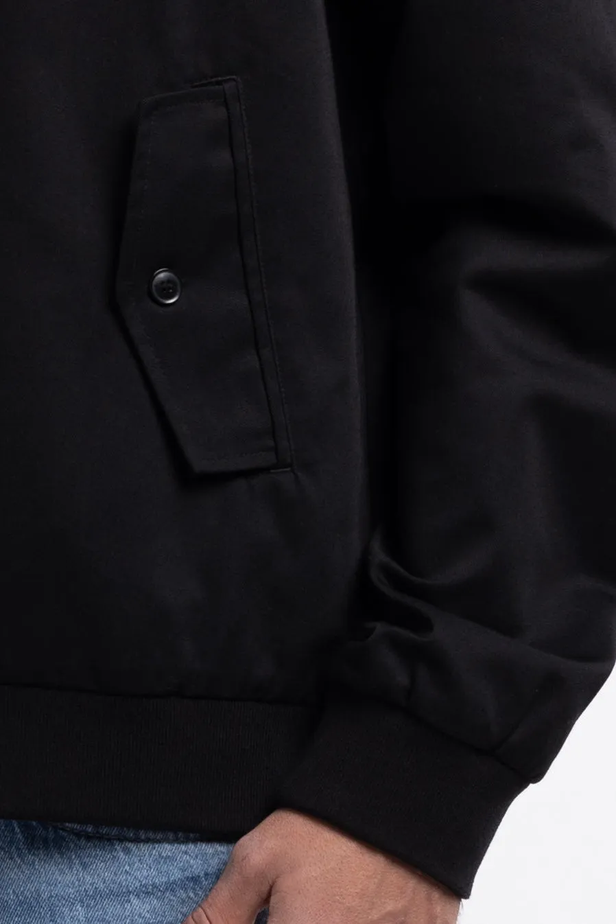 Teddy Smith B-Sansonito Giubbotto Nero Cappuccio Twill