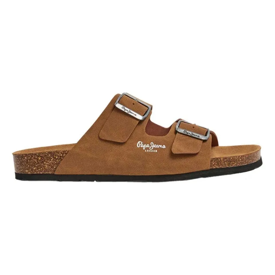 Pepe Jeans Bio Double Kepler sandali uomo 45 marroni