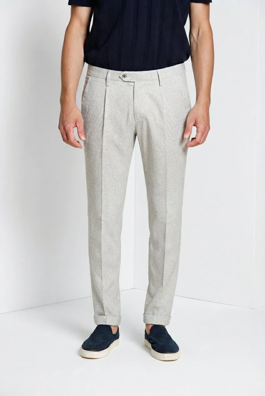 Mason's Torino City 1 Pinces chino uomo ghiaccio slim