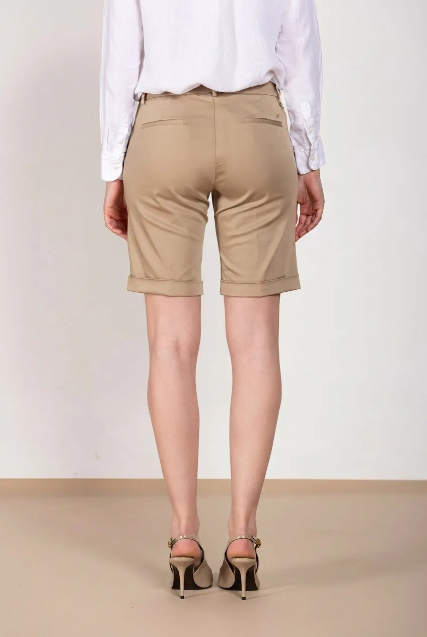 Mason's New York Bermuda Chino Beige Medio Slim
