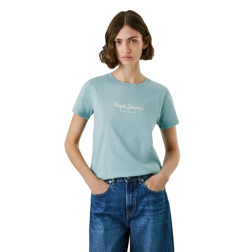 Pepe Jeans Berenice t-shirt donna nera manica corta