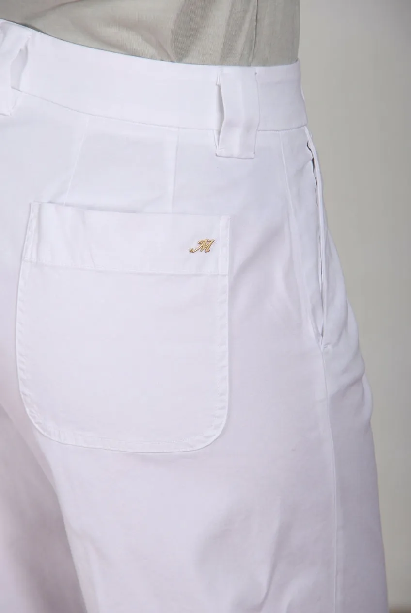 Mason’s New York Studio Cropped chino bianco straight