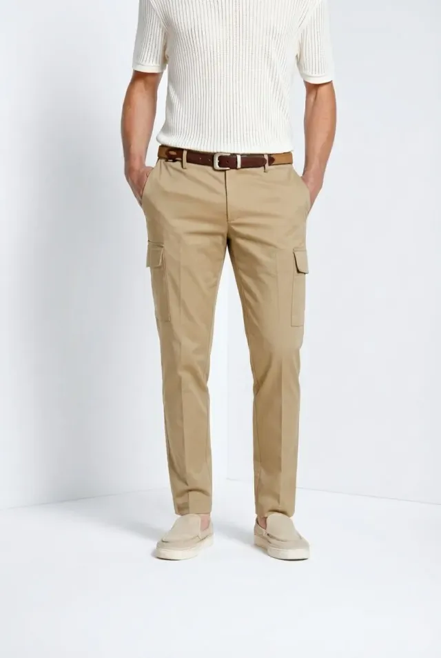 Mason's Chile Royal cargo kaki regular