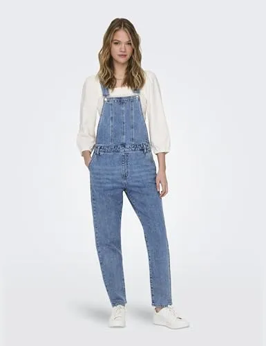 Only Onlpercy Overall Dnm Mae06 Noos tuta donna XS denim