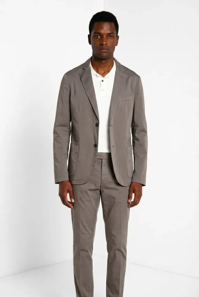Mason's Da Vinci Travel blazer grigio scuro stretch