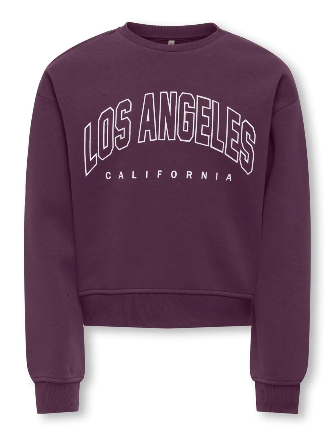 ONLY Kogsweat LS Crew Ovz Stat Swt Noos felpa 158 magenta