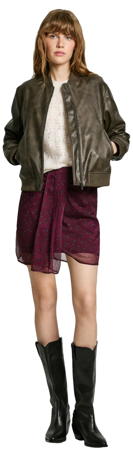 Pepe Jeans Brigitte Felpa Donna L con Logo