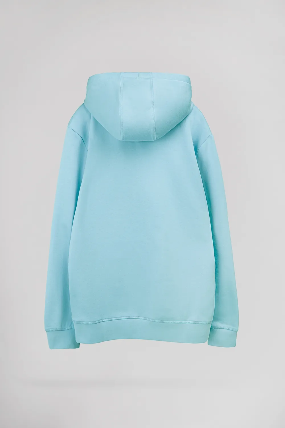 Teddy Smith S-Nark Hoody felpa cappuccio blu lagon felpata