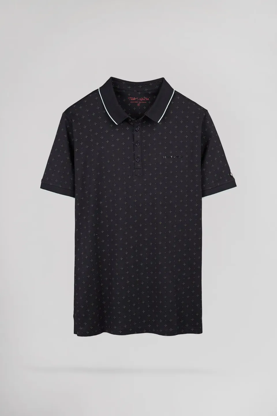 Teddy Smith Pasy 2 MC polo uomo blu navy piqué