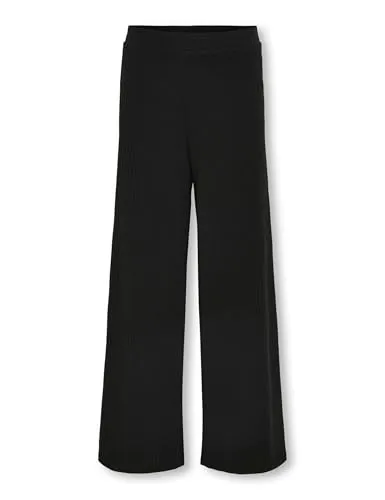 Only Knella pantalone bambina wide leg taglia 134 nero