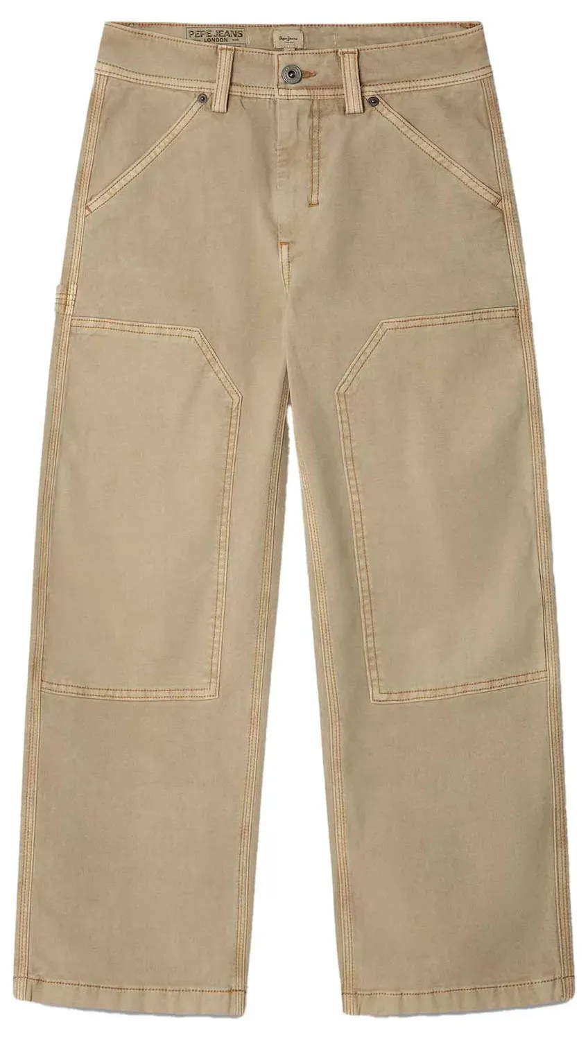 Pepe Jeans Oliver felpa bambino blu con cappuccio pesante
