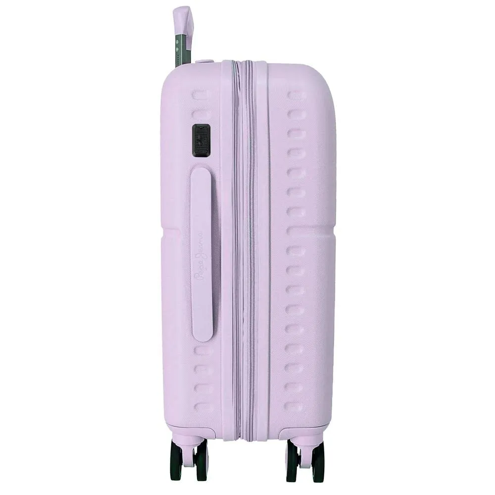 Pepe Jeans Accent Viola trolley cabina 37L espandibile rigido