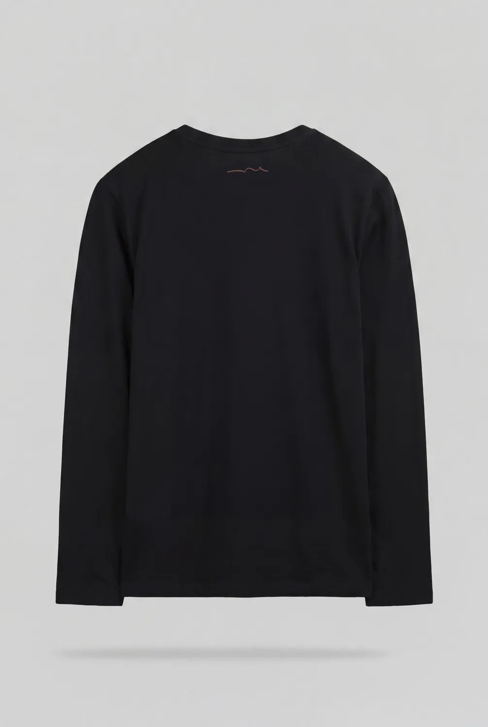 Teddy Smith The Tee 2 ML maglietta maniche lunghe nero cotone