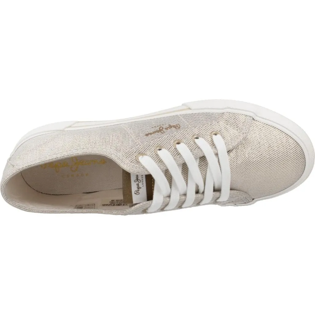 Pepe Jeans Brady Party W sneaker donna argento