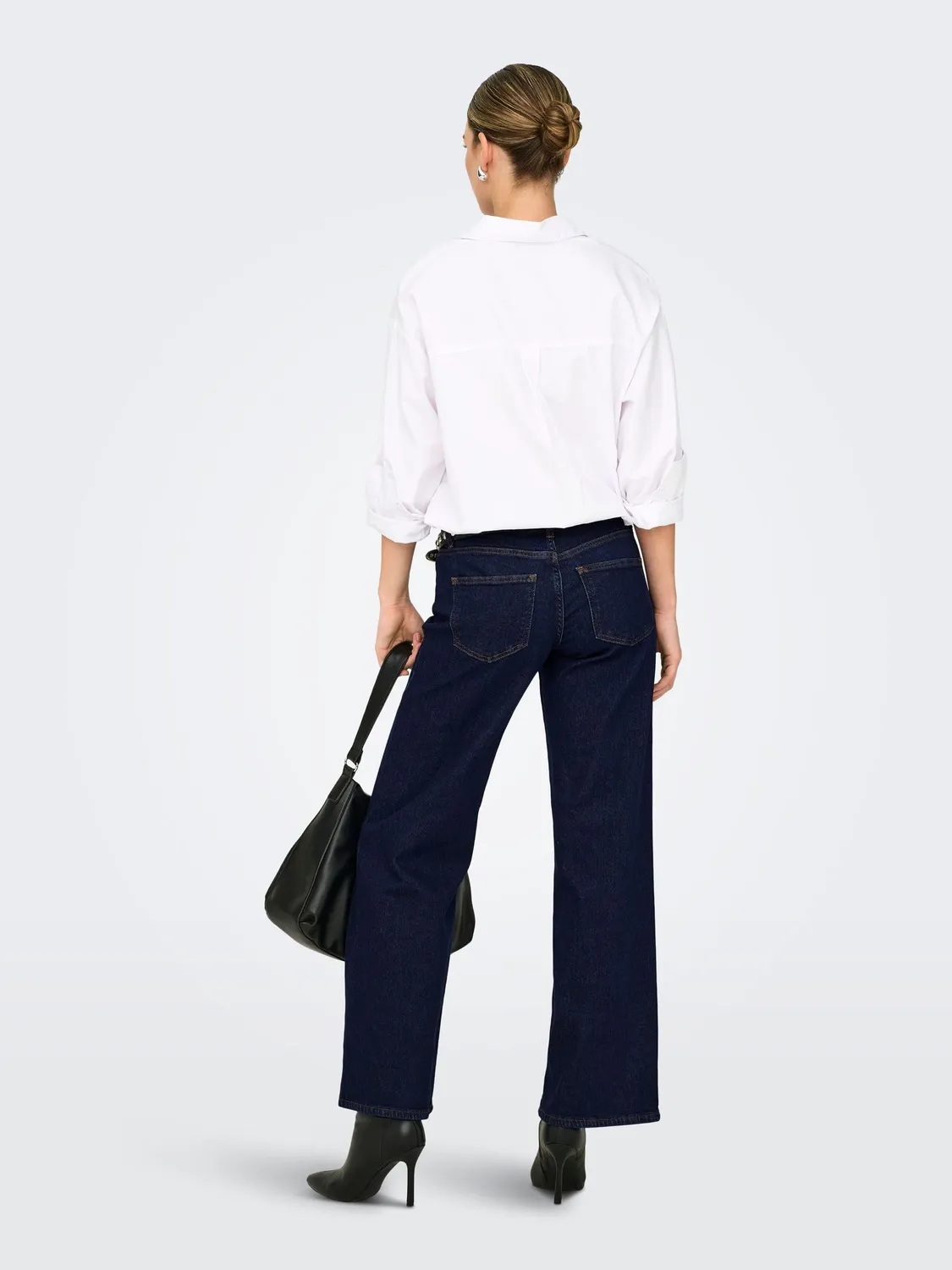 ONLY Onljudy Jeans Wide Leg Donna Vita Bassa M