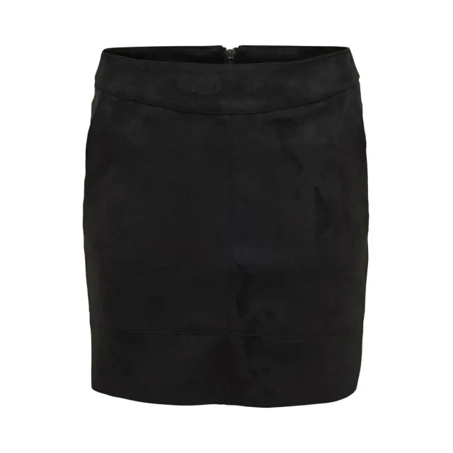 Only Onljulie Fauxsuede Skirt Otw Gonna Donna Nera