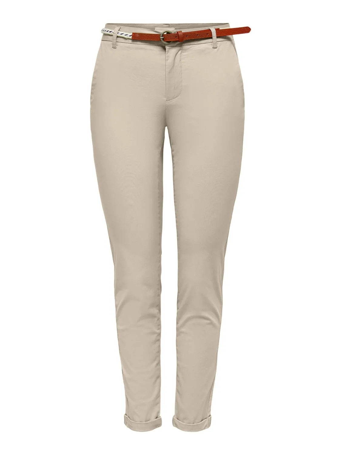ONLY Onlbiana Regular Fit pantaloni chino donna humus