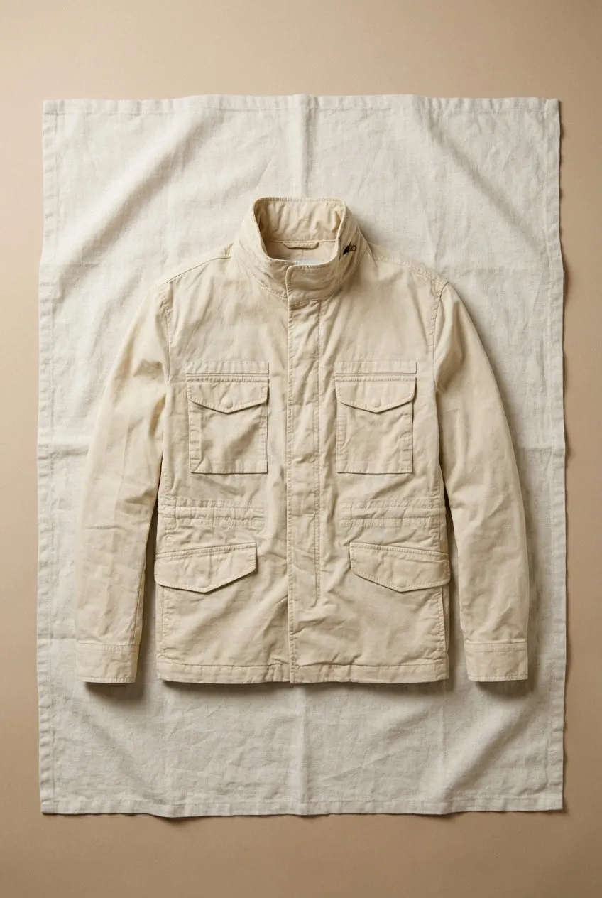 Mason's Jacket M74 giubbotto uomo conchiglie twill stretch