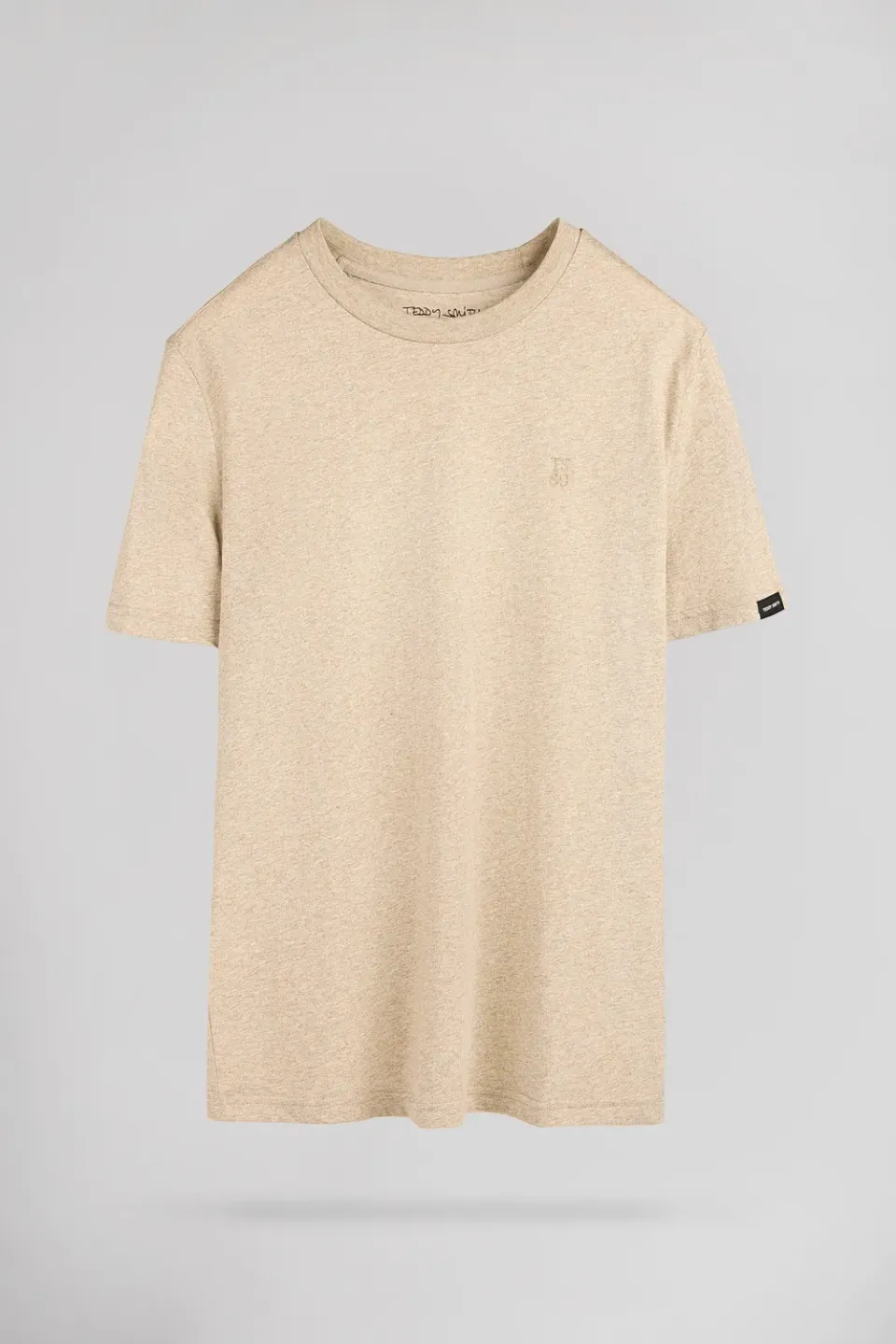 Teddy Smith T-Narvik MC t-shirt beige chine