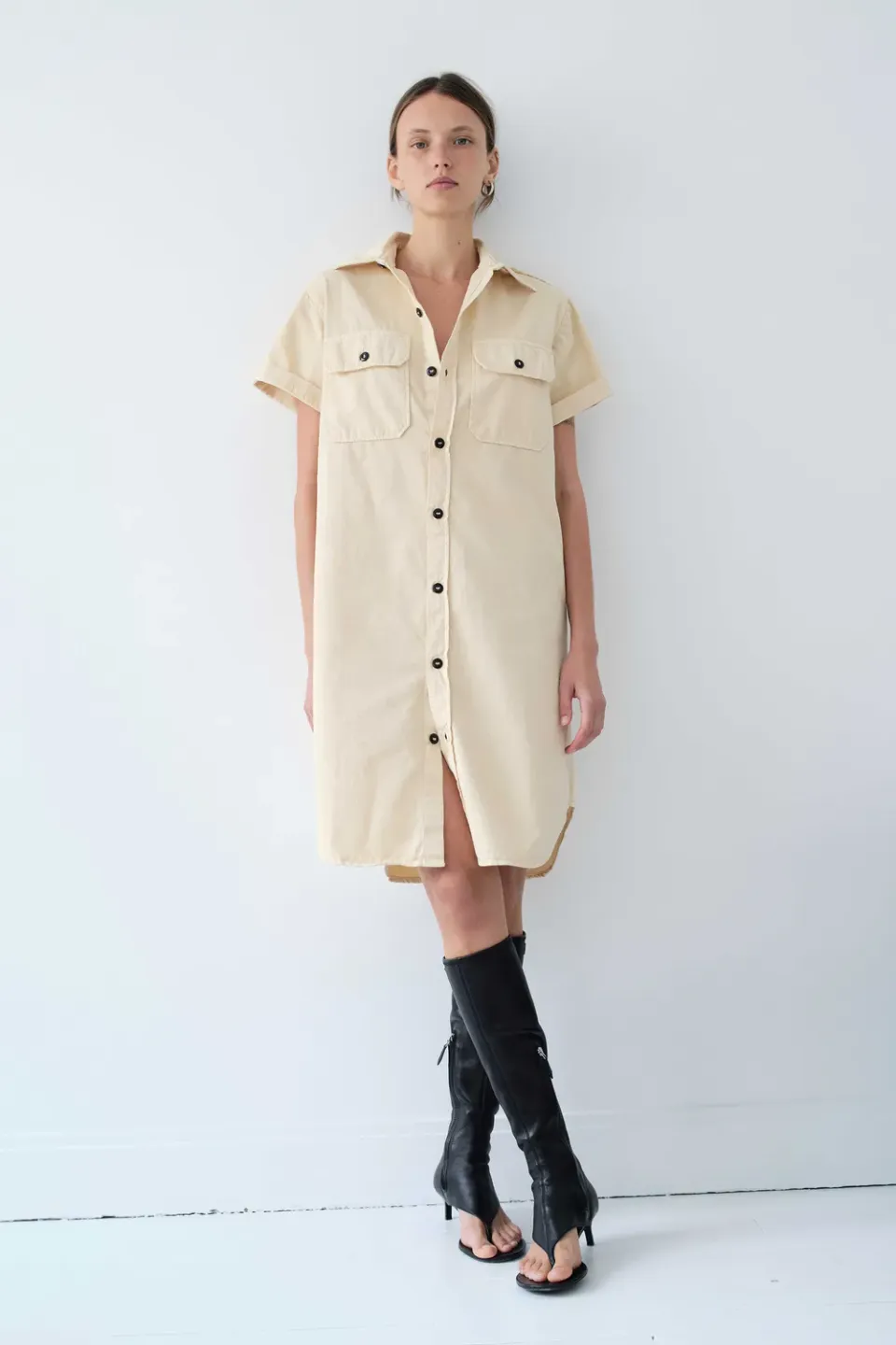 Acquaverde Deck Vestito Camicia Corn