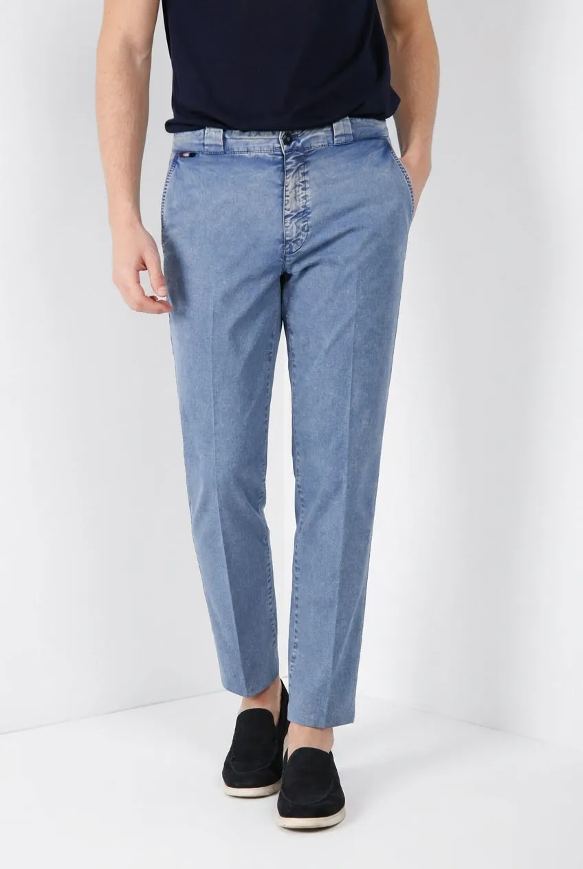 Mason's Madison M74 chino uomo indaco carrot