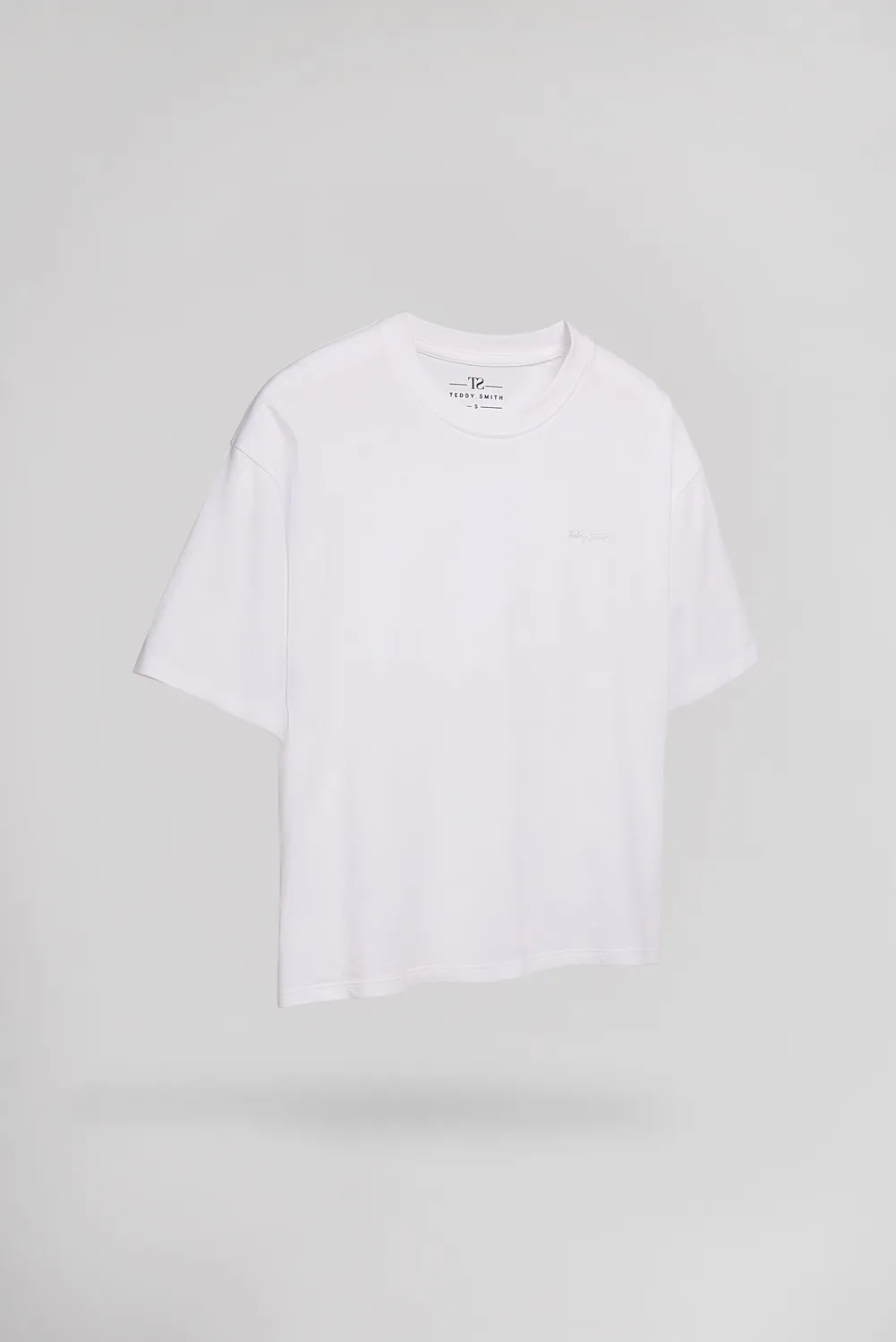 Teddy Smith T-Carla MC T-shirt Donna Bianca Corta