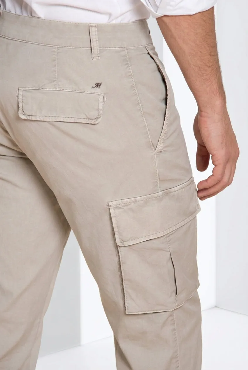 Mason's Chile Regular pantalone cargo grigio regular