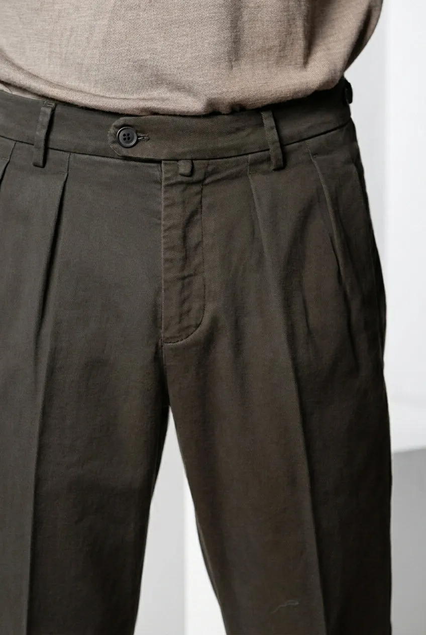 Mason's Don Johnson 2 Pinces chino uomo marrone