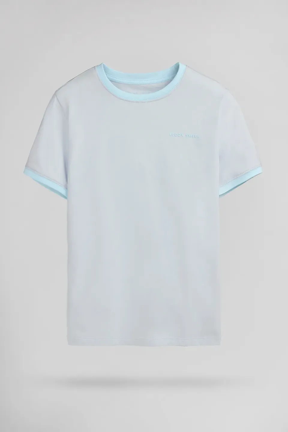 Teddy Smith The Tee 2 R MC Jr t-shirt pastel blue bimbo