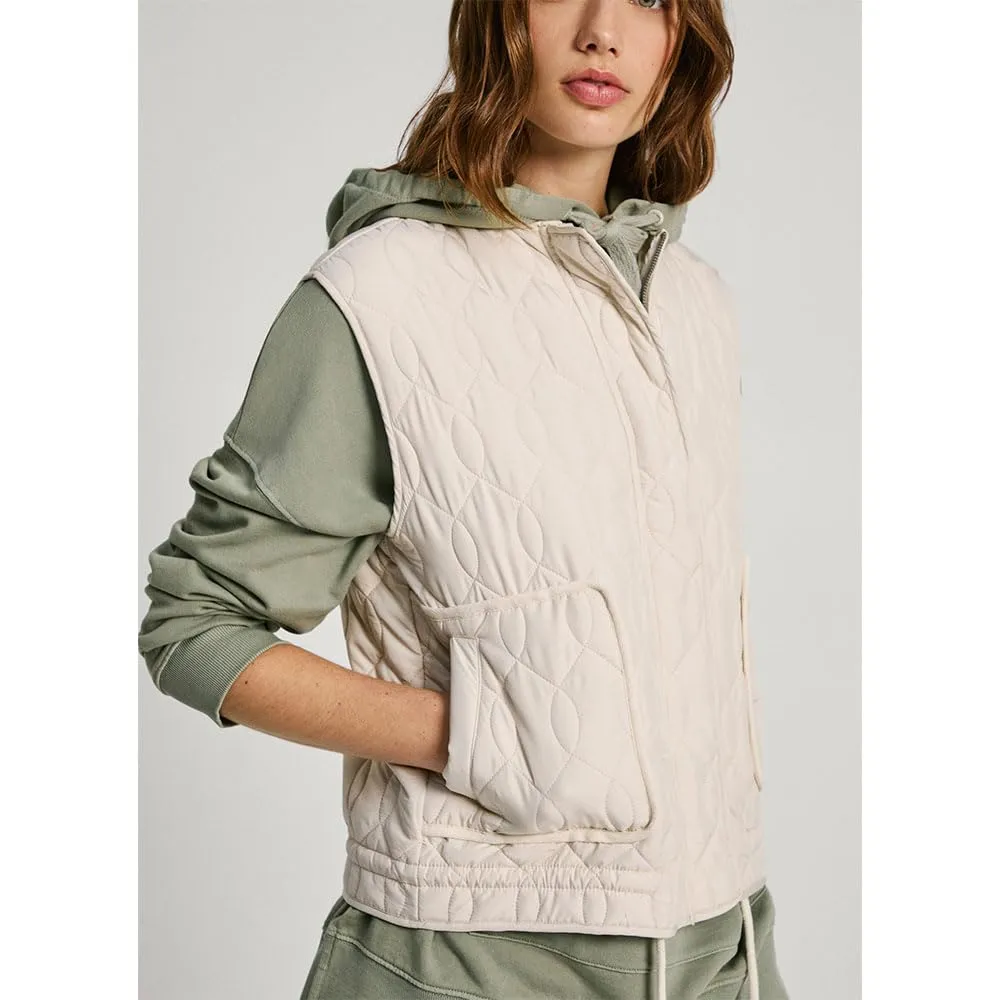 Pepe Jeans Ali gilet donna M trapuntato