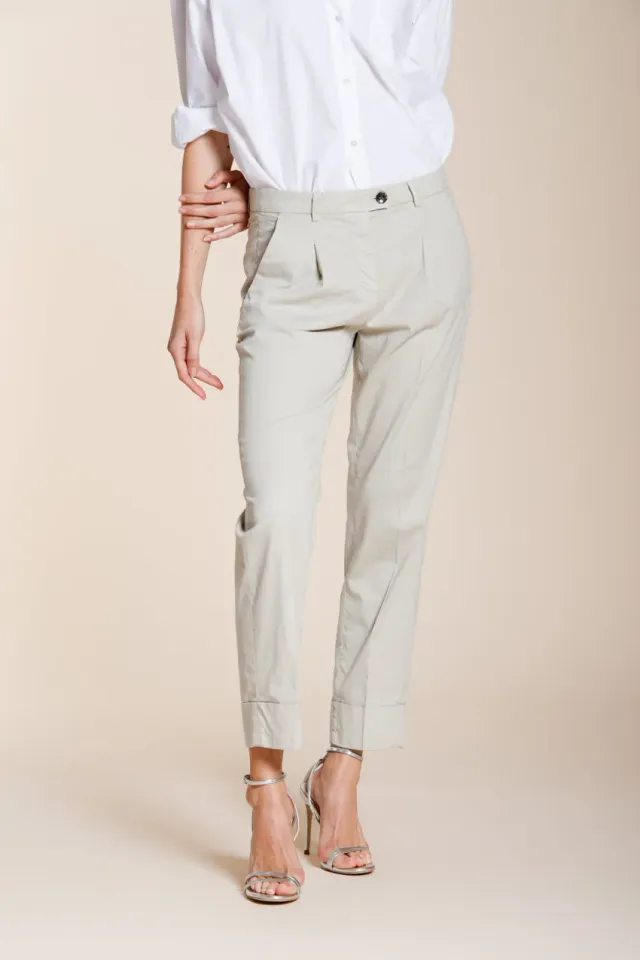Mason's New York Carrot Sartoriale Chino Grigio Perla