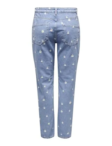 ONLY Jagger Mom Daisy jeans mom 30W / 32L vita alta