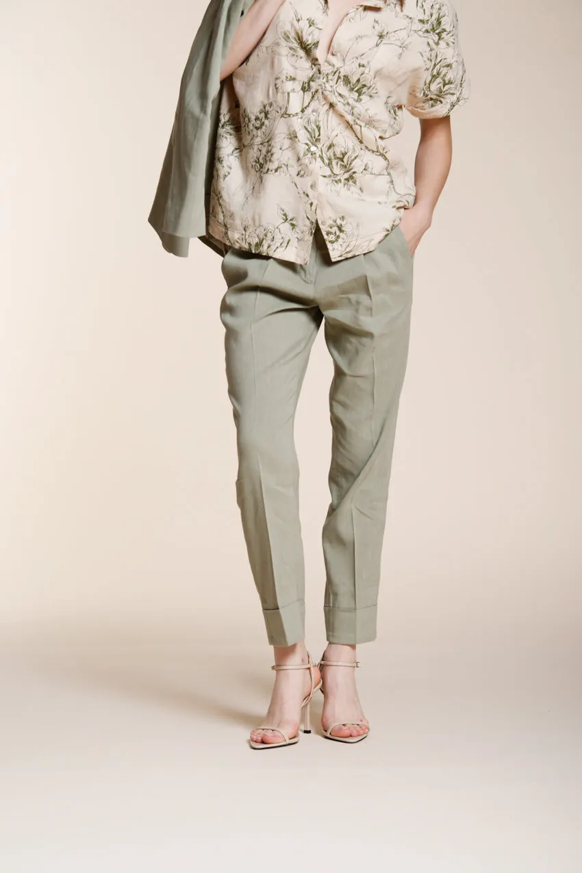Mason’s New York Carrot Sartoriale chino donna verde
