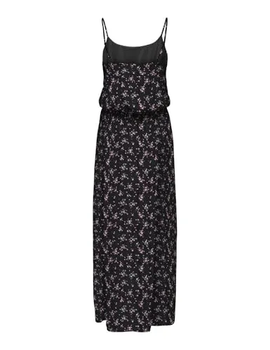 ONLY Onlnova Life Vis Strap abito maxi nero L