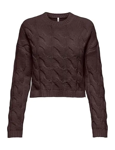 ONLY Onlelly Life maglione donna trecce taglia M