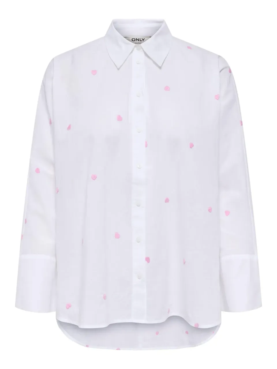 ONLY Lina Grace camicia donna XS bianca bottoni