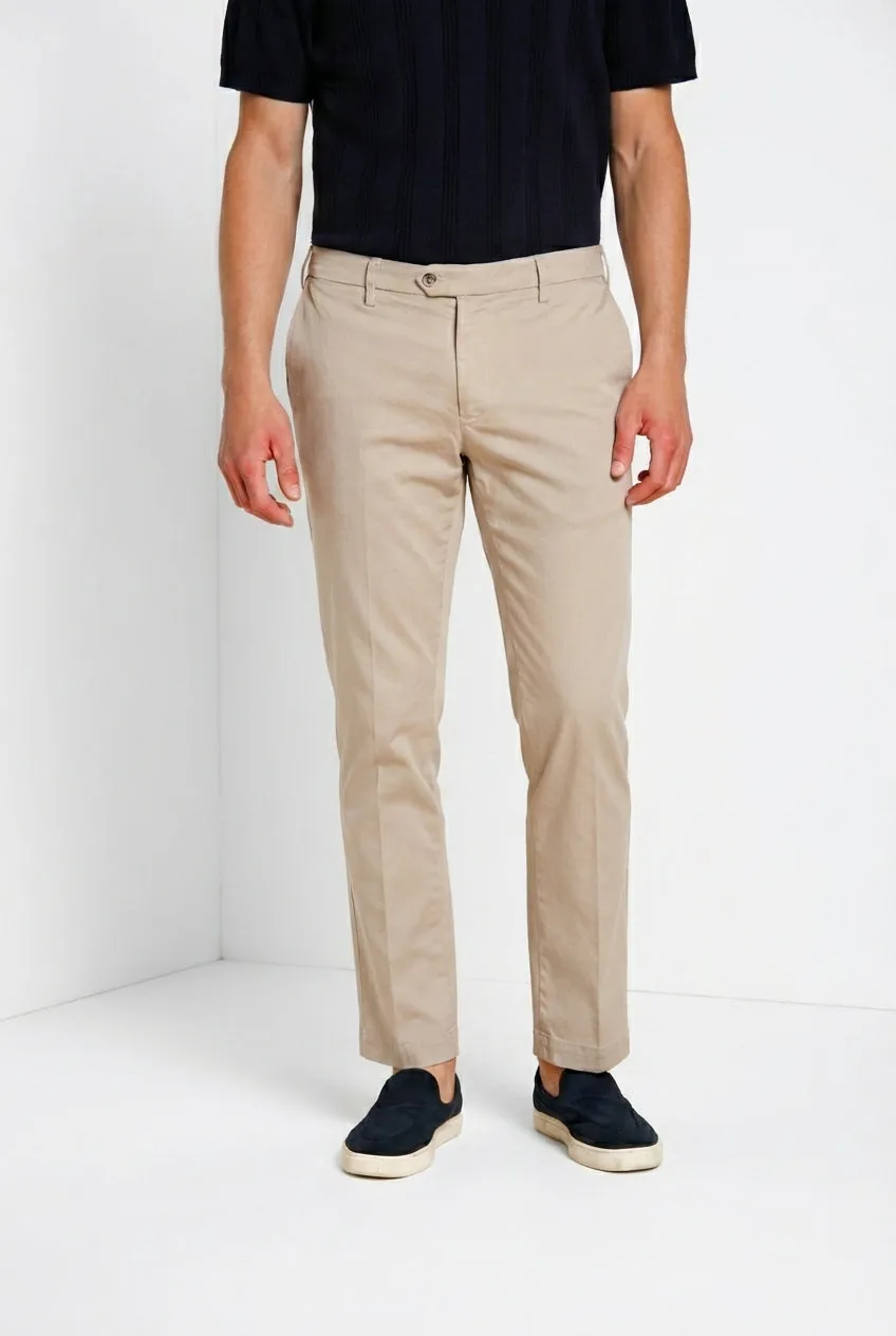 Mason's New York chino gabardina beige chiaro regular