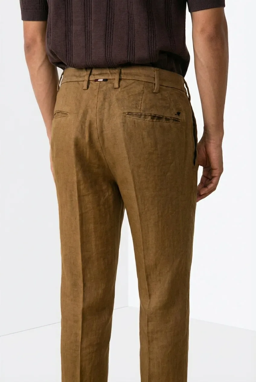 Mason's New York Icon Flex chino uomo lino falegname regular