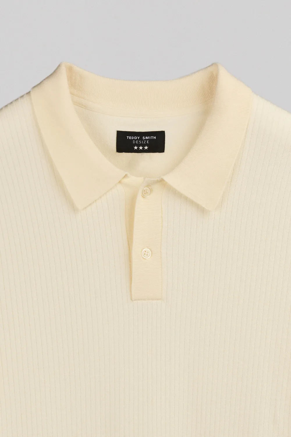 Teddy Smith P-Paul MC Naturel polo coste scollo