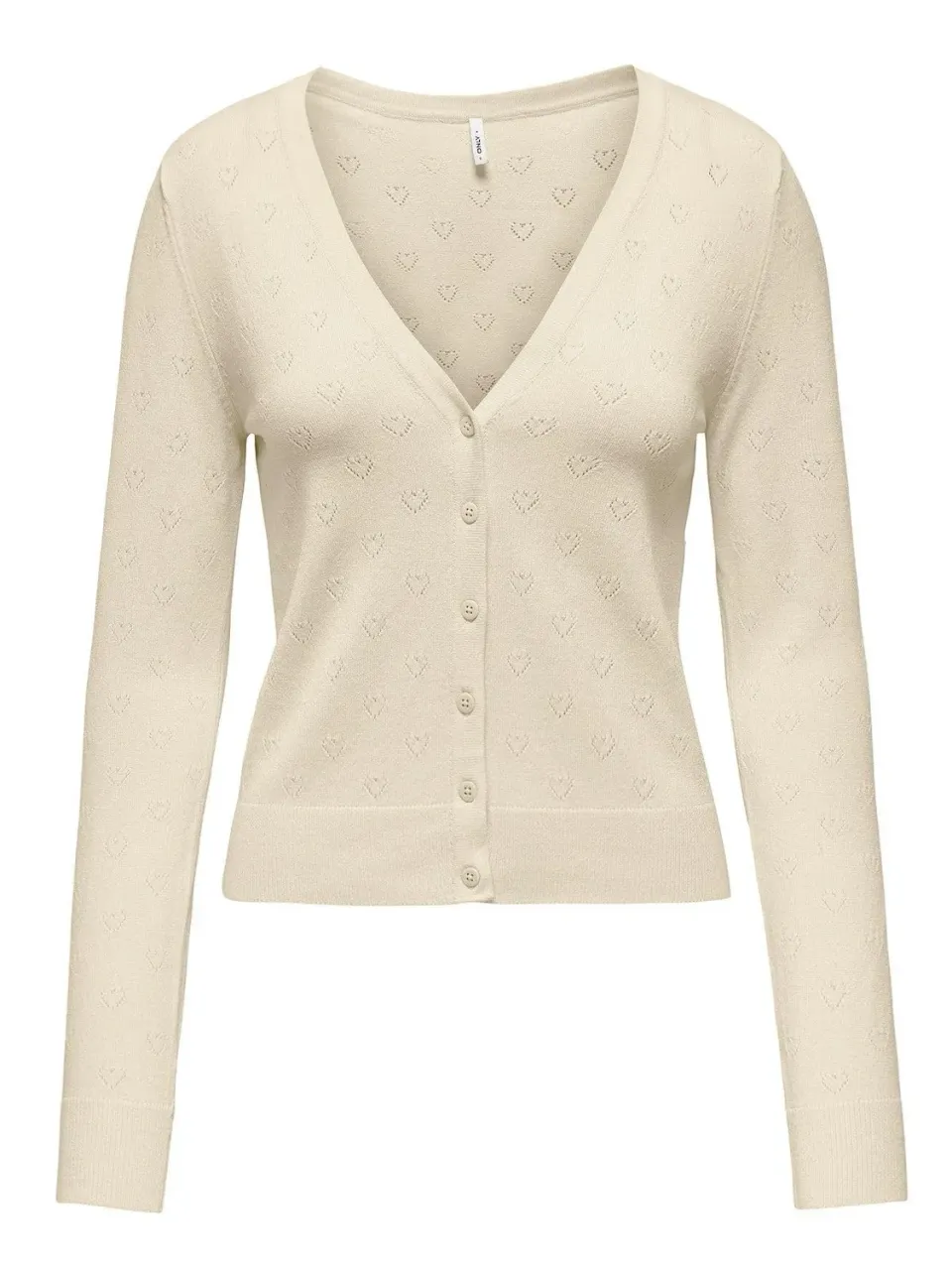 ONLY Onlmeddi LS Heart V-Neck cardigan XL scollo a V